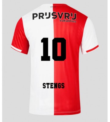 Feyenoord Calvin Stengs #10 Primera Equipación 2023-24 Manga Corta